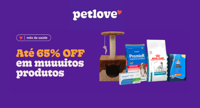 Mês da saúde Até 65% OFF nessa coleção